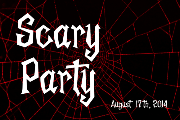 Halloween Kliwones Font PNG with transparent background - Preview 4
