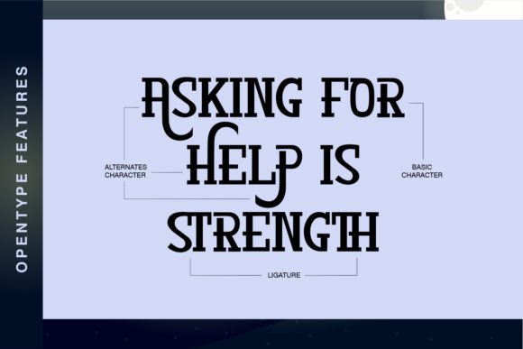 Hello Midnight Font - Preview 4