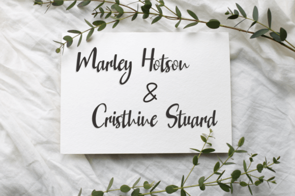 Monorispa Font PNG with transparent background - Preview 1