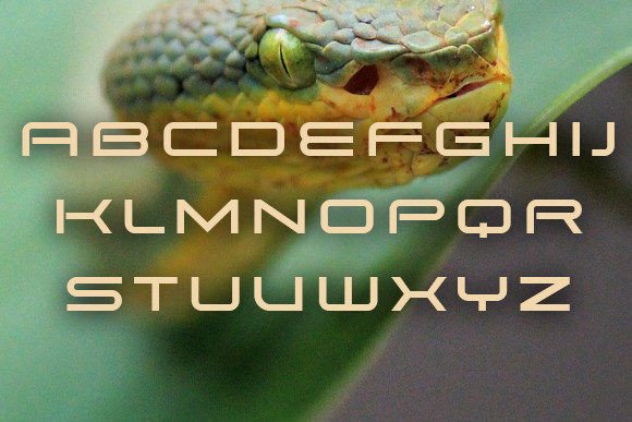 Pitviper Font font preview - 2