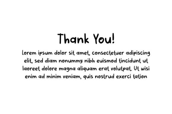 Ricebowl Font PNG with transparent background - Preview 1