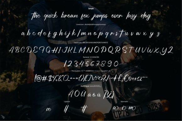 Rollstone Font PNG with transparent background - Preview 5