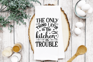 Sarcastic Kitchen Towel Svg Bundle Graphic by Regulrcrative · Creative ...