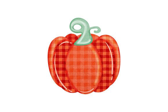 Retro Plaid Pumpkin