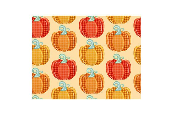 Retro Pumpkin Pattern