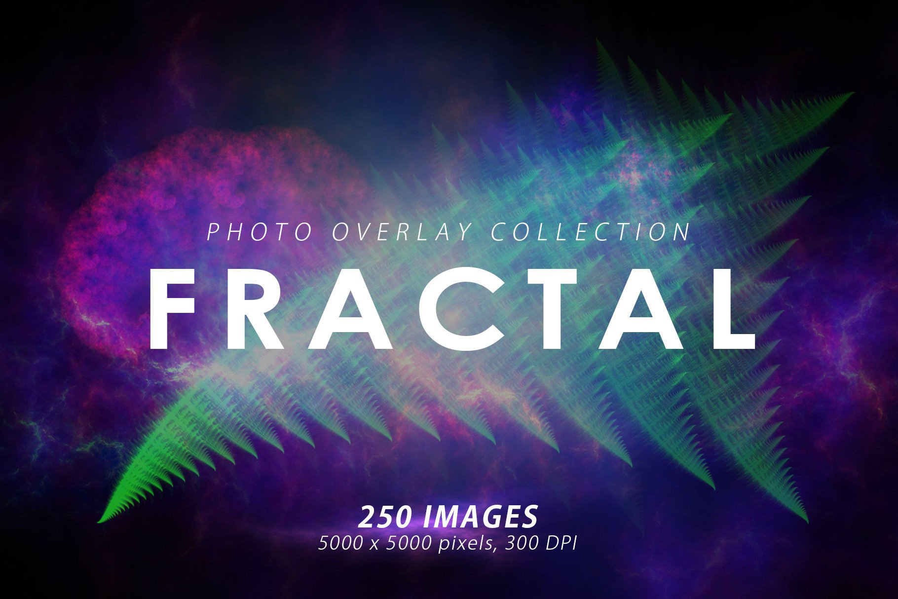 Ayahuasca Fractal Photo Overlays