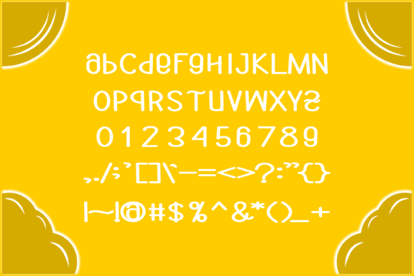 Bagindros Font - Preview 3