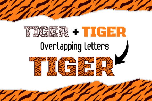 Bengal Tiger Font - Preview 1