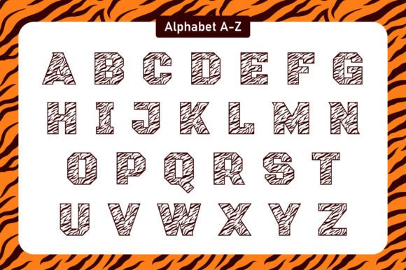 Bengal Tiger Font - Preview 2