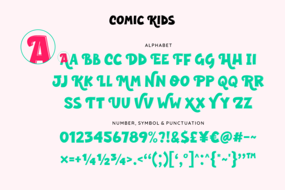 Comic Kids Font - Preview 5