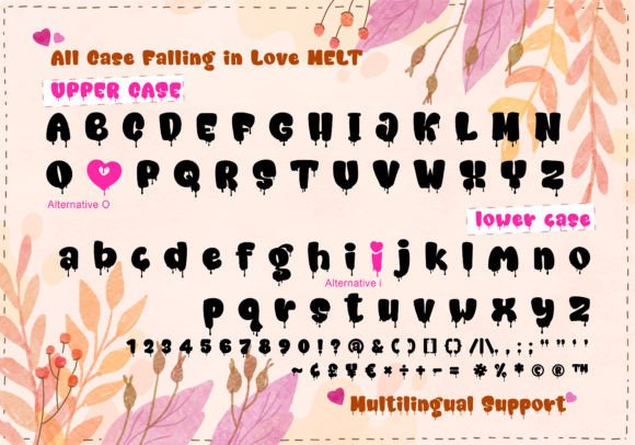 Falling in Love Font - Preview 3