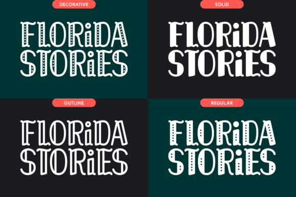 Florida Stories Font - Preview 2