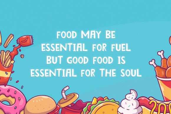 Foodie Friends Font - Preview 3