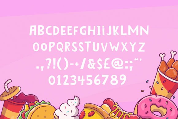 Foodie Friends Font - Preview 4