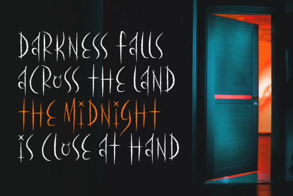 Hellowin Scatcher Font - Preview 1