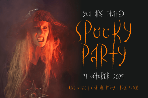 Hellowin Scatcher Font - Preview 3