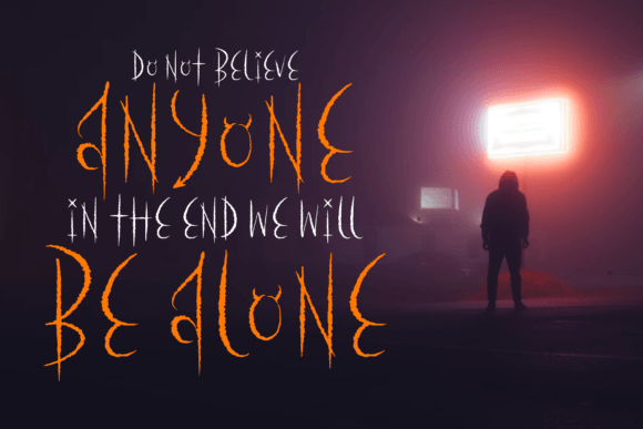 Hellowin Scatcher Font - Preview 4