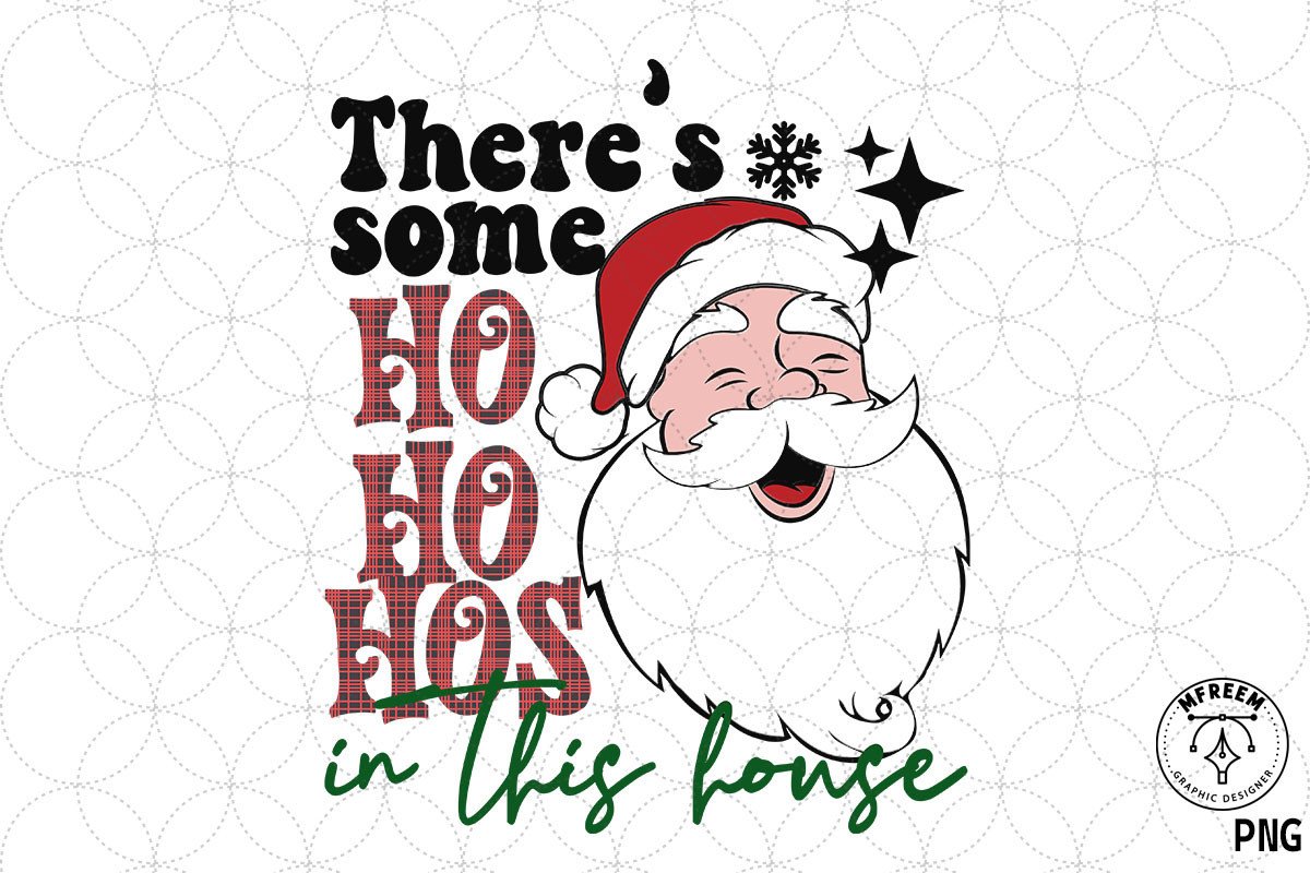 Ho Ho Ho Santa Christmas SVG Sublimation Graphic by mfreem · Creative ...