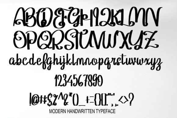 Javies Font PNG with transparent background - Preview 4