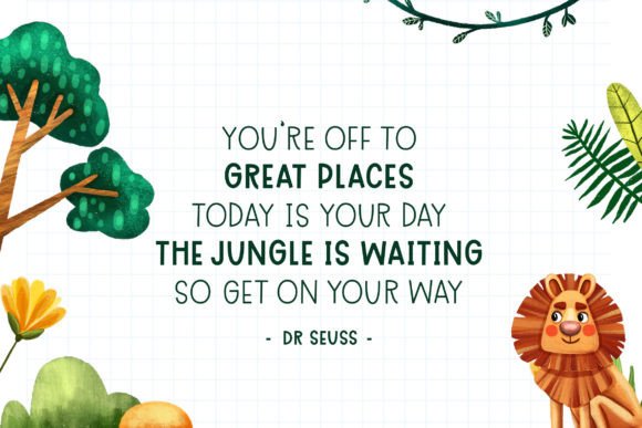 Jungle Paradise Font PNG with transparent background - Preview 1