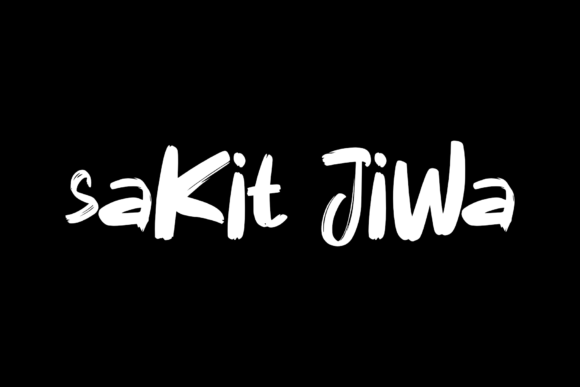 Kebalik Brush Font PNG with transparent background - Preview 3
