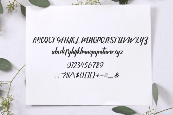 Lanijura Font PNG with transparent background - Preview 4