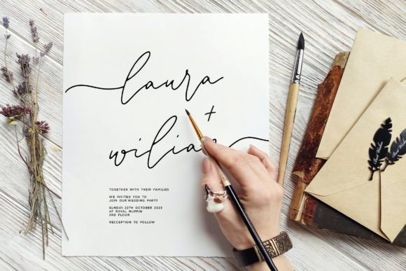 Milena Juliette Font PNG with transparent background - Preview 2