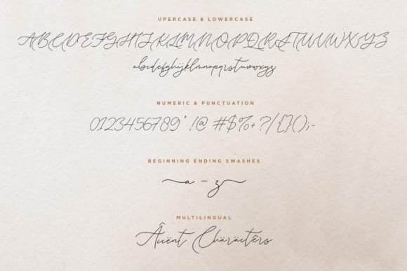 Milena Juliette Font PNG with transparent background - Preview 5