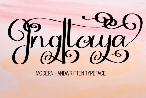 Omjathyana Font PNG with transparent background - Preview 1