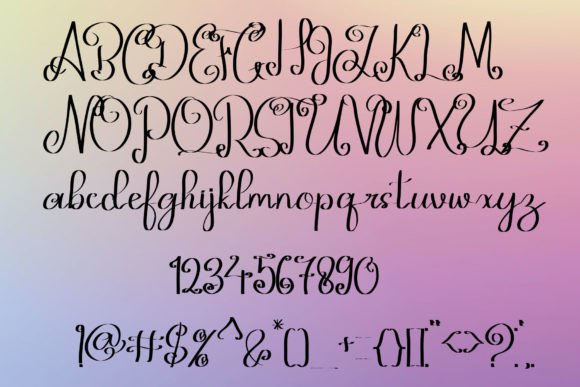 Omjathyana Font PNG with transparent background - Preview 4