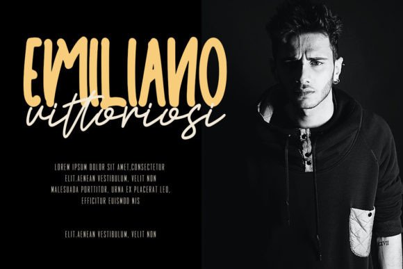 Palengo Font PNG with transparent background - Preview 2