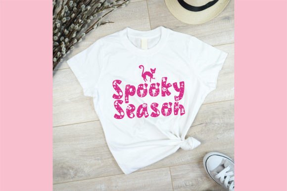 Pink Spooky Font PNG with transparent background - Preview 2
