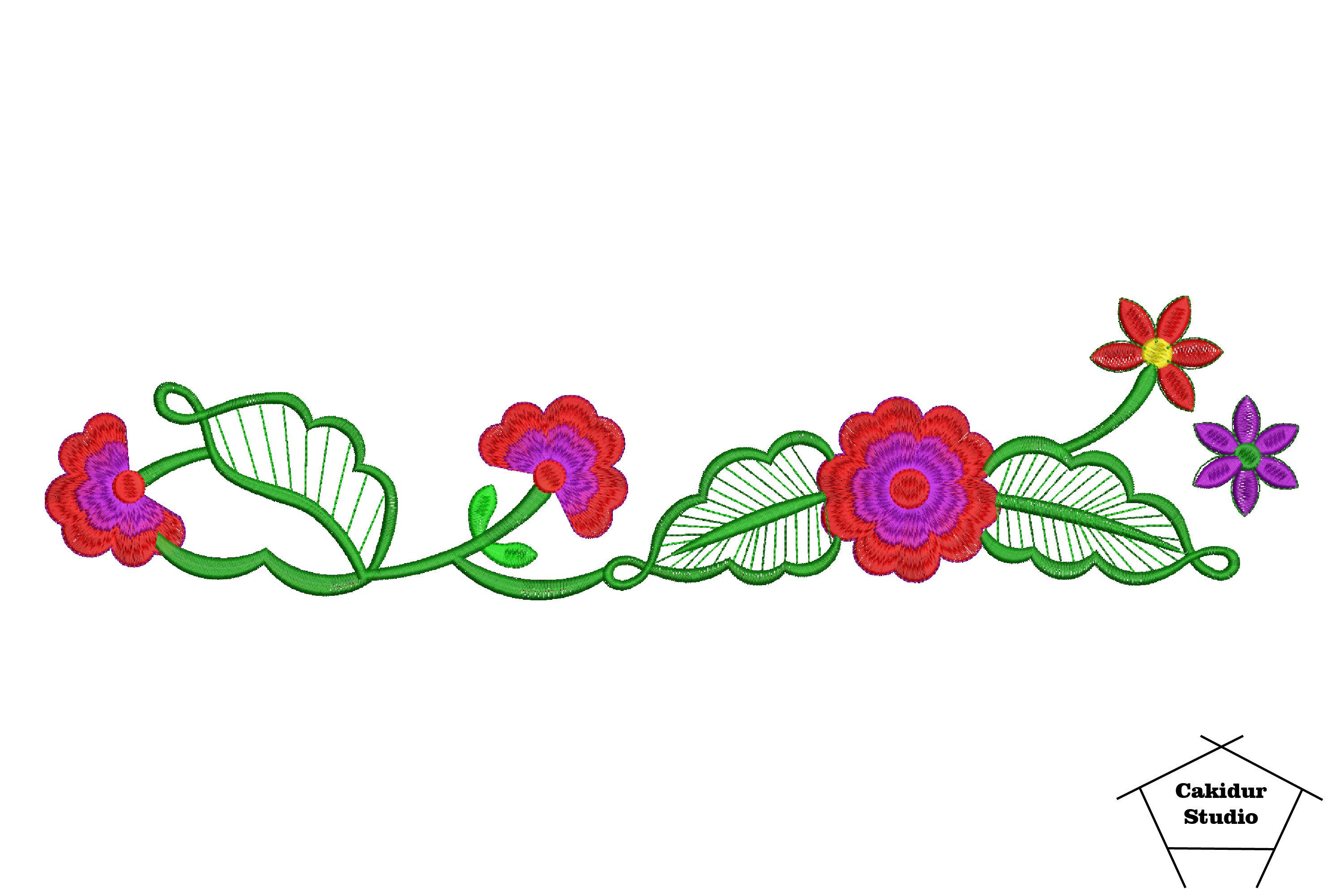 Pretty Flower Border