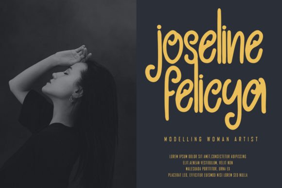 Refescy Font PNG with transparent background - Preview 1