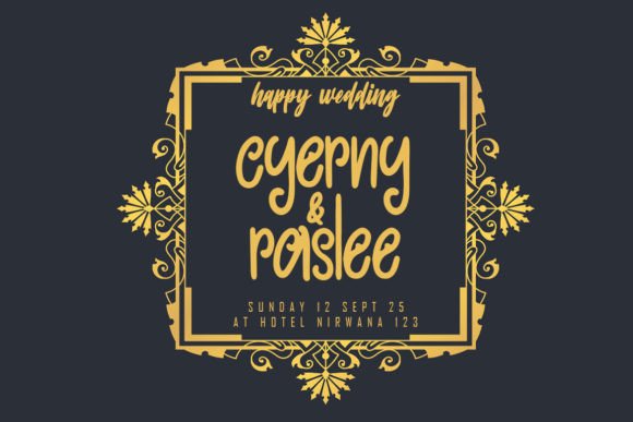 Refescy Font PNG with transparent background - Preview 2