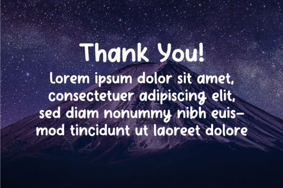 Reywa Font PNG with transparent background - Preview 1