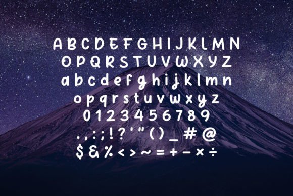 Reywa Font PNG with transparent background - Preview 2