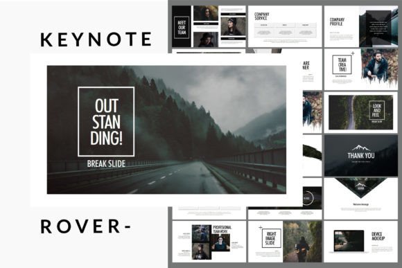 Rover Adventure Forest Keynote Template