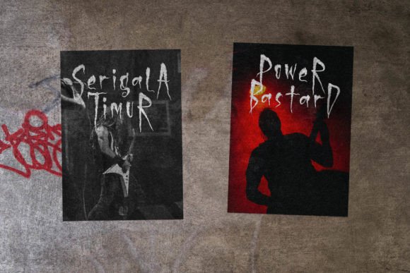 Serigala Timur Font PNG with transparent background - Preview 5