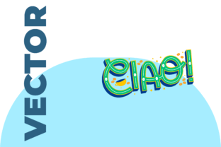 Greetings Ciao Graphic by Robot Creative · Creative Fabrica