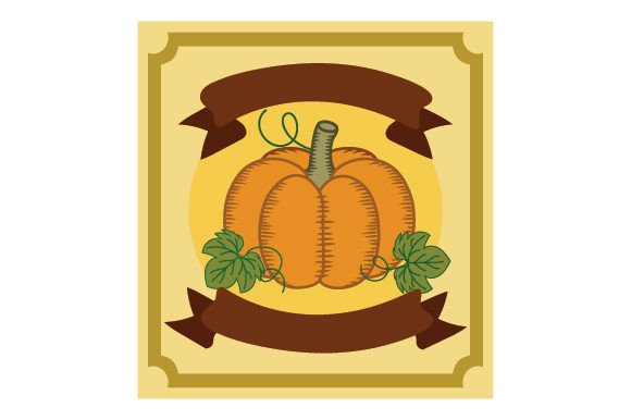 Retro Pumpkin Poster