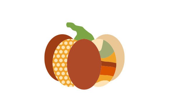 Retro Groovy Pumpkin
