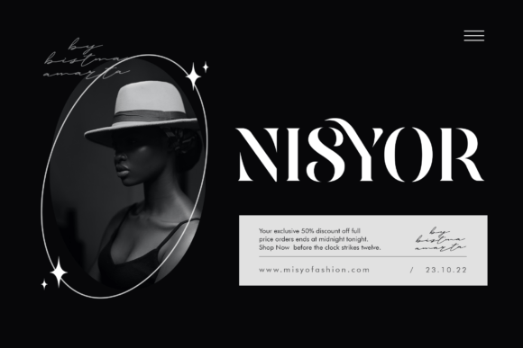 Agenova Font - Preview 1