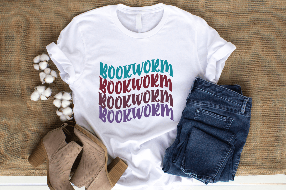 Bookworm - SVG File Graphic by Rumman Sweety · Creative Fabrica