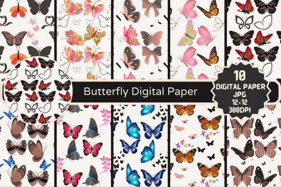 Butterfly Graphic by Alterox · Creative Fabrica