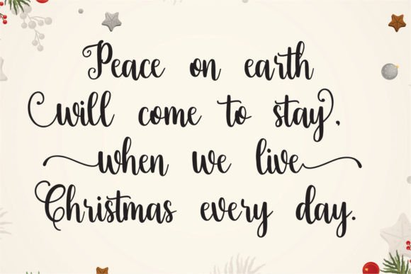 Christmas Font - Preview 2