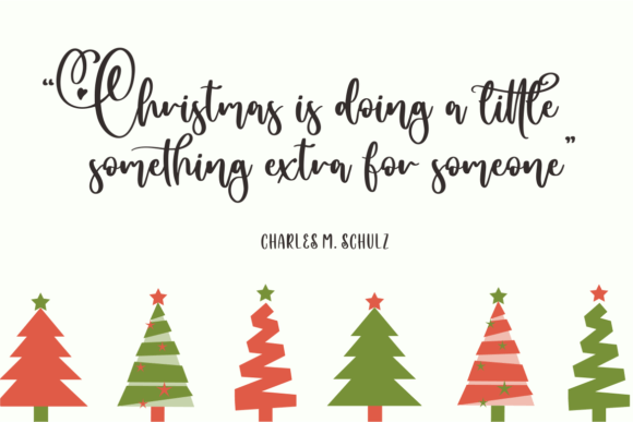 Christmas Hopeful Duo Font - Preview 5
