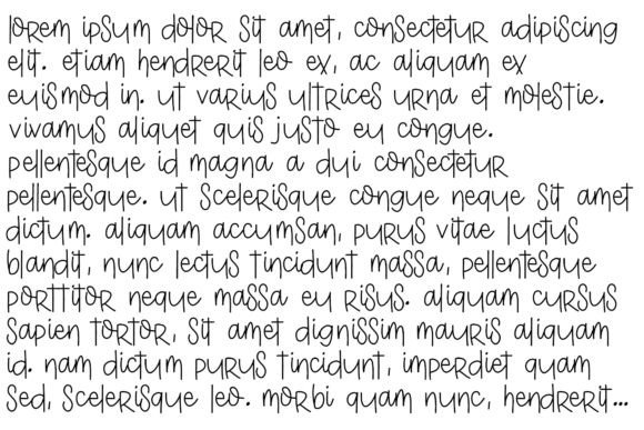 Drops Font - Preview 1