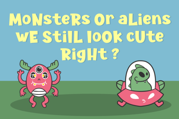 Happy Monstero Font - Preview 6