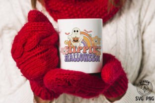 Hippie Halloween Ghost SVG Sublimation Graphic by mfreem · Creative Fabrica